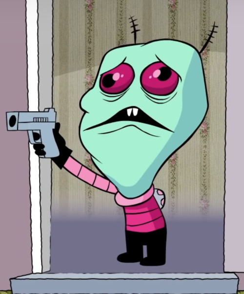 Favorite Joke From The Invader Zim Lost Episode () Is How For Absolutely No Reason Zim Changes Art Style