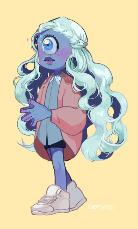 gomkko:  Can we have an episode where all the gems go to Korea and have fun( ´•̥̥̥ω•̥̥̥` )