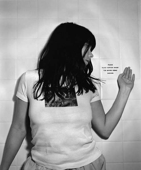bjorkphilia:  “Please place curtain inside tub before using shower.” 