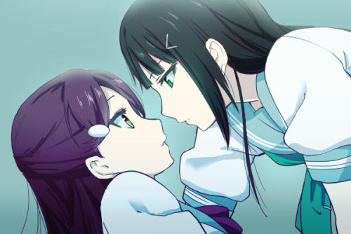 ✧･ﾟ: *✧ Just RikoDia ✧ *:･ﾟ✧♡ Characters ♡ : Riko Sakurauchi ♥ Dia Kurosawa ♢ Anime ♢ : Love 