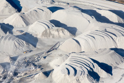 alex-maclean:  Sediment Mining, Alberta,