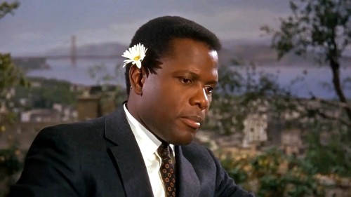 sparklejamesysparkle:Sidney Poitier and Katharine Houghton in the groundbreaking  Columbia Picture