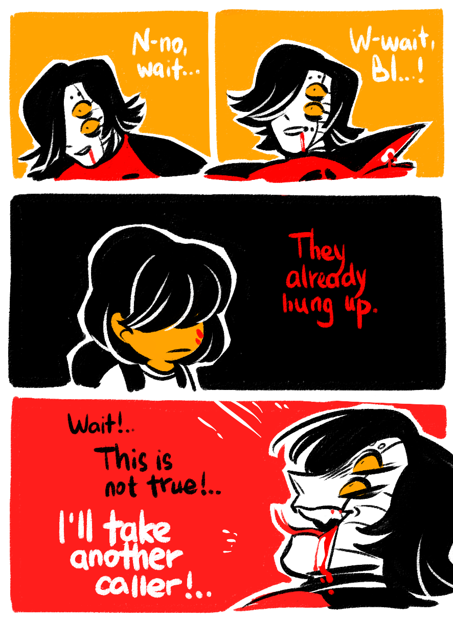hotlegmeme:  so you said you want sad Mettaton well i went and made myself sad hahhhah