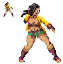 blackhookpixelart:  Laura Matsuda from Street