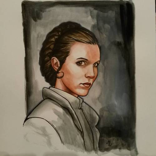 Commission Thought Bubble 2015 #starwars #princessleia #adigranov #thoughtbubble