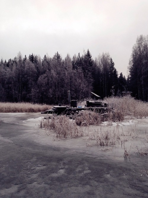 earthiling:We went out on the ice!