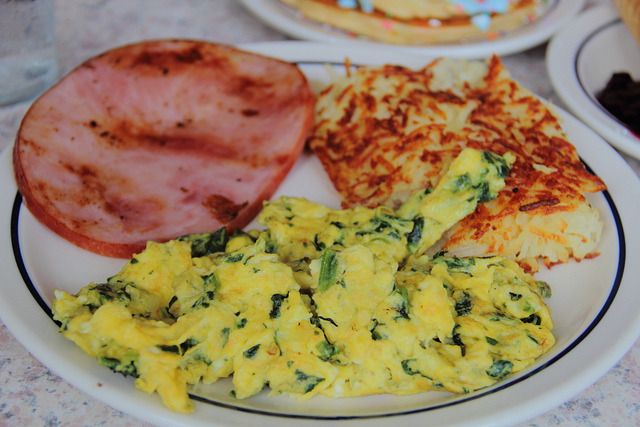 everybody-loves-to-eat:  Green Eggs and Ham @ IHOP Restaurant by jKatYo on Flickr.