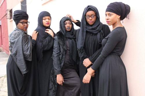 theasterkid:  afrohijab:  the squad that slays together, stays together BUC  @afrohijab @landofthelames @poeticallyprofoundlybeautiful @yunggthugga   MashaAllah