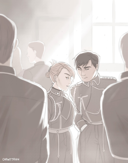 chewytran:the colonel and his lieutenant? they seem close…