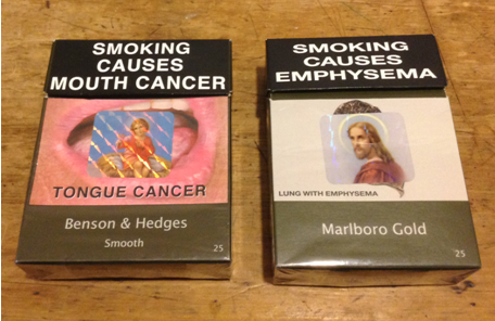 ‘Divine Intervention on Plain Packaging’ - Plain Packaged Benson and Hedges and Marlboro