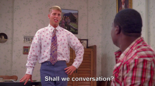 Me at parties.