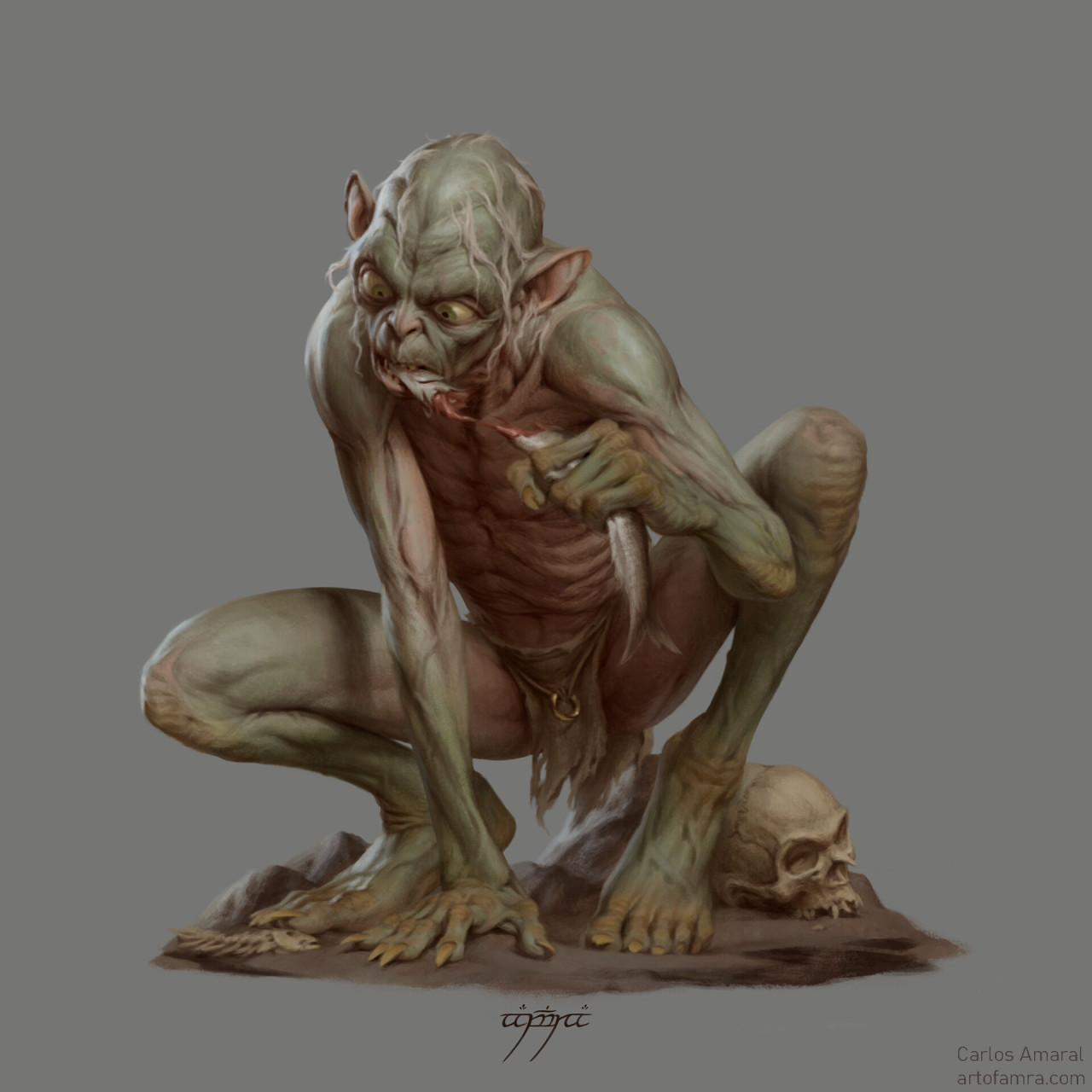 ArtStation - The Torment of Gollum