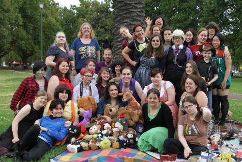 Some pictures from our first meetup of the year, a cosplay teddybear picnic!Shoutout in particular t