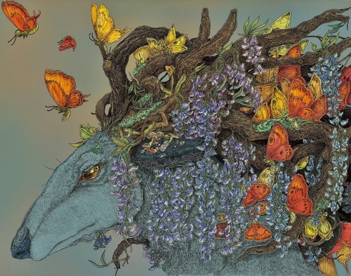 crossconnectmag:Selected works by Kazuki Okuda, an illustrator, and 2D artist fromKyoto, JapanBecome