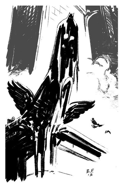 xombiedirge:  Batman by Igor Alban Chevalier / Tumblr