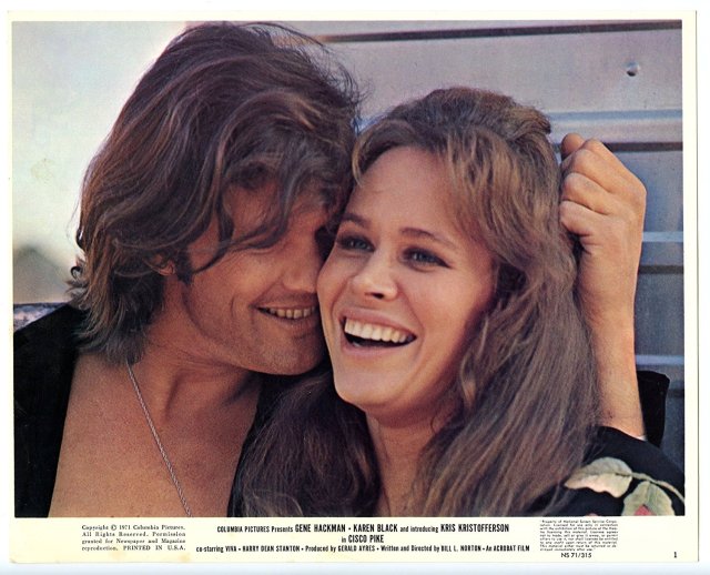 Kris Kristofferson and Karen Black in a promo photo for 