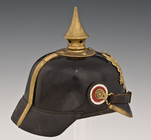 neoprusiano:@Neoprusiano PickelhaubePrussian Enlisted Man’s Spiked Helmet