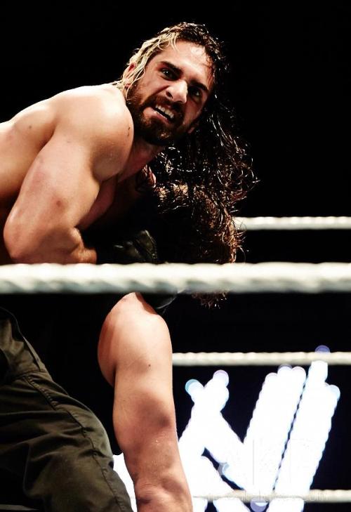 XXX believeintheshieldwwe:  Seth Rollins vs Dean photo