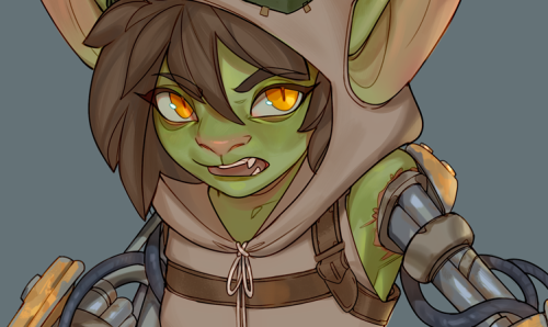 commission for a friend of their artificer gobbo, Mips!! had so much fun drawing her