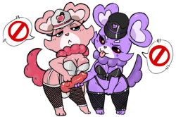 roymccloud:Pinkipoo and PookivilTwo doms, One goal: To fuakkin own you.