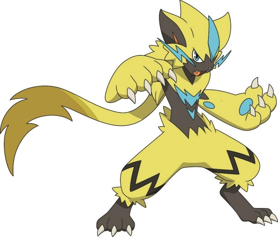 pokeshoppercom: New Pokémon Official artwork for the new mythical - Zeraora! See