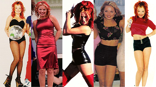 Porn Pics spicefreakout:  The Style Of The Spice Girls
