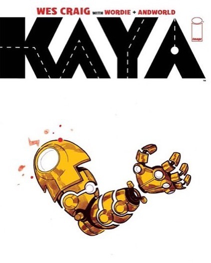 Today is the day! KAYA #6 is in stores!
A stand alone issue, perfect for new readers.
We’ve got:
-The origin of KAYA’s arm!
-An @al_gofa_comics backup story!
-A @newjackcole pinup!
-Fan art + letters!
-An essay on promoting your #creatorowned...