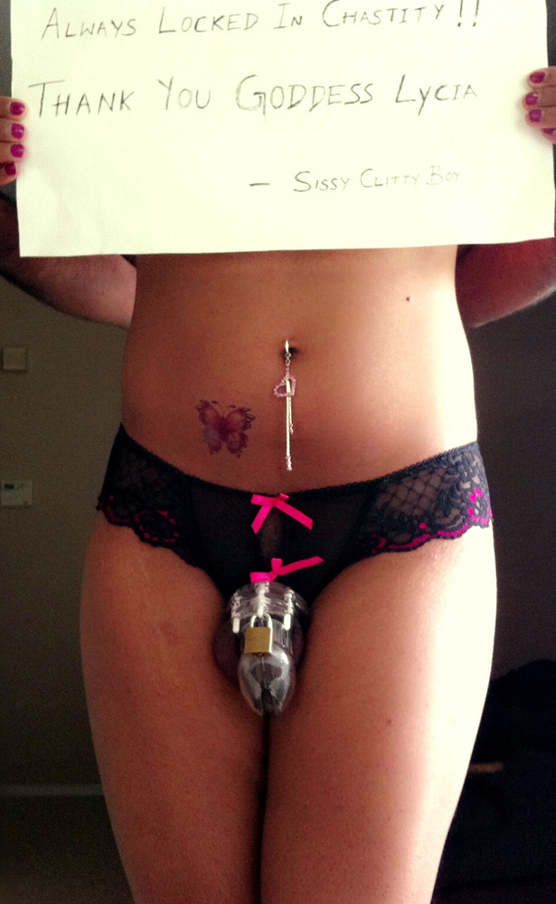 lyciastorm:  Pic from Sissy Clitty Boy 