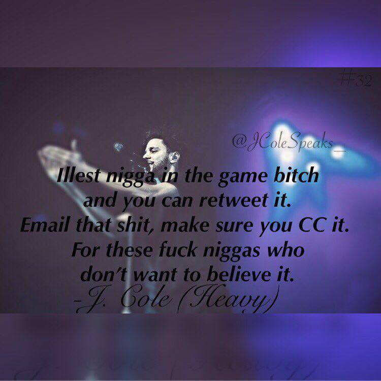 J. Cole Quote: Either you play the game or you let the game play you.