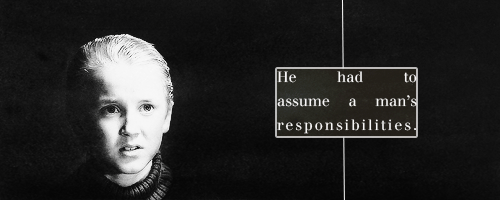 villainthirst: Draco’s existence had been cloistered and protected until this point;