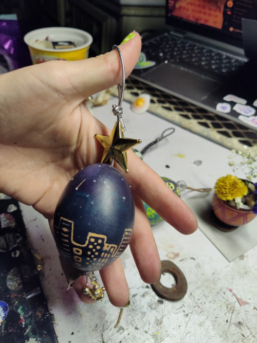 nardacci-does-art: Some more decorated eggs I did using pysanky.