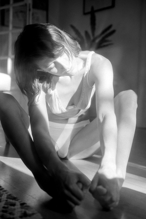 mrchill:Adie, holding her feet in the sun · Canon AE1 & Agfa APX400© Chilll· IG & Tumblr for