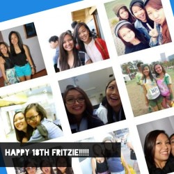 HAPPY 18th you old fart!!!! Ily gurllll #hbd #fritzie #ily #oldfart #oldiebutashortie hahaha #sorrynotsorry