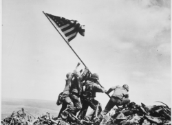 demons:  Raising of the flag on Mt. Suribachi,