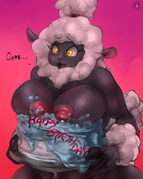 thatothersupahsayainsonic2guy: afrometalmizu: Been real busy at work lately so I couldnt spend time on a real B-day gift for mah boi @thatothersupahsayainsonic2guy. Did this one as I came home today. His Sheepmom OC messed the gift up. Happy Birthday