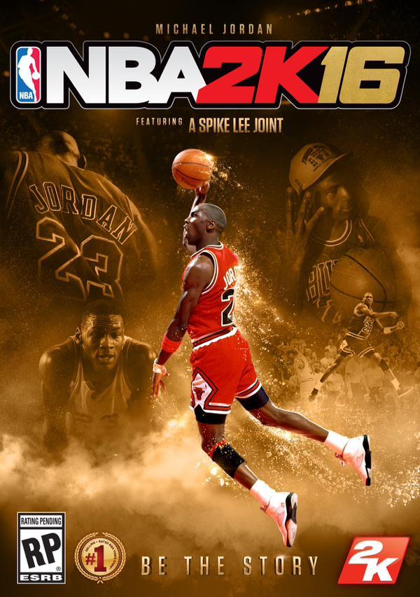 g2nj:  Michael Jordan will be on the cover of NBA 2K16′s Collector’s Edition