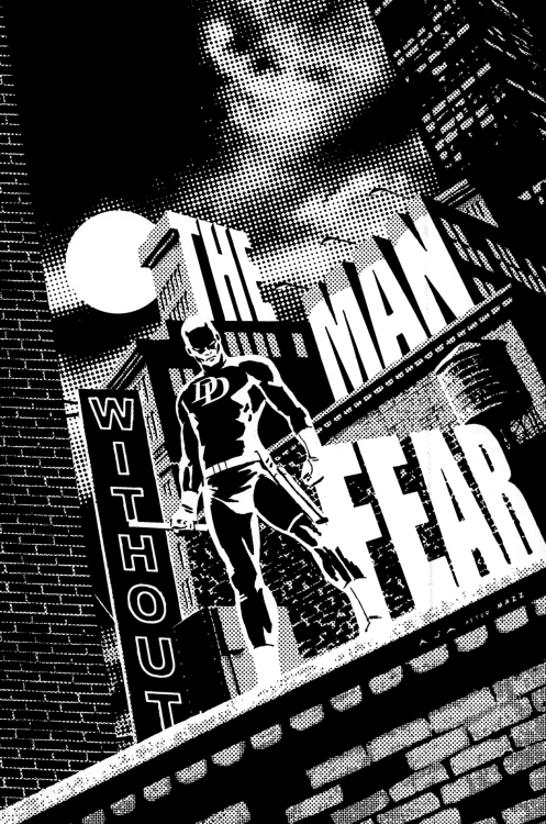 Daredevil: Black & White. David Aja (after David Mazzucchelli).