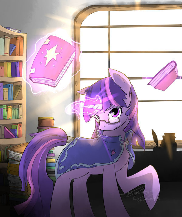 The Arch-mage Sparkle by stupidyou3  Ooo~