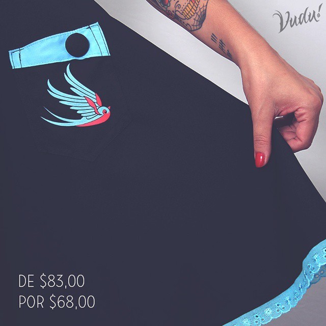 Vista-se de Clássicos! E por uma pechincha #tattoo #oldschool #traditionaltattoo #vuduretro #rockabilly #retro #vintage #rockabillylife #pinup #pinupgirl #vuduloja (em Promoção na Vudu!)