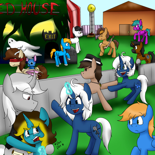 asksweetdisaster:  Sweet: Having a great time at the fair!! :DIn continuation to this little arc going on XD (( OK OMG FINALLY ONE MONTH LATER TAT This one took a while with some of the things I included in it >w<;;Sorry for the delay on my part