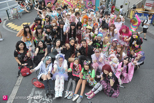 Some great images from the Harajuku Fashion Walk yesterday! All photos by  Kjeld Duits of Japanese S