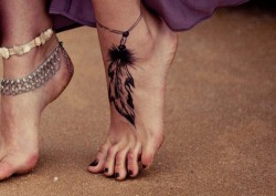 ho-eee:  <3: foot tattoo on We Heart It.