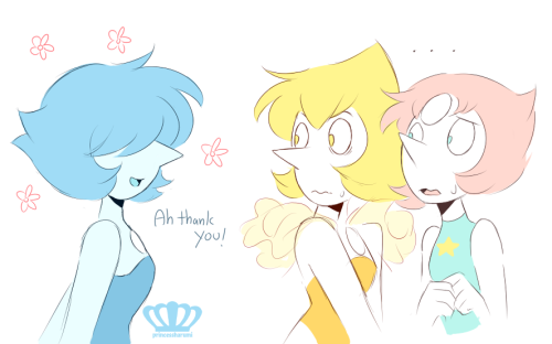 so have my headcanon for Blue Pearl   ♡  