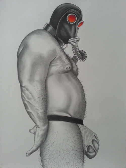 anthonymitchellarts:  “Big Poppa” 18x24 pencil on paper 