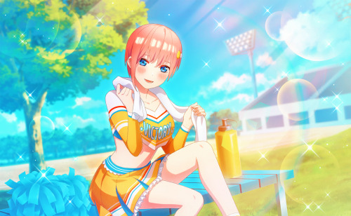 RECOLORED |  Cheerleader  ↳ ☆ ° Ichika Nakano ♡ ° ☆