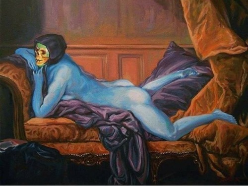 scientia-rex:note-a-bear:“Nyahhh! Paint me like one of your French girls, He-Man!”what&h