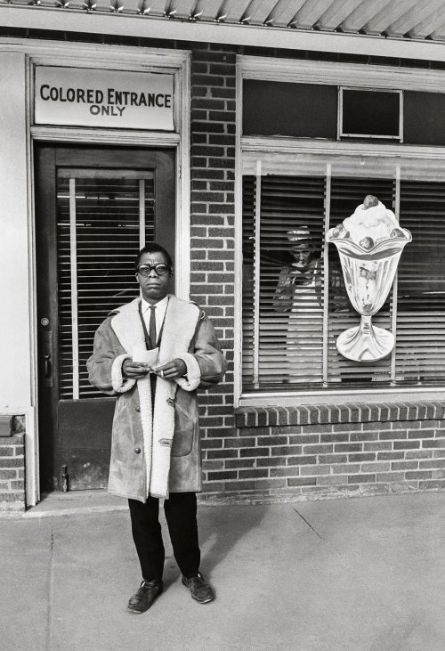 James Baldwin (1963), by Steve Schapiro