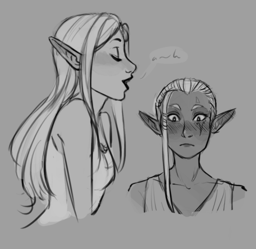 i tried to draw zelda/impa but this is all i got ill just let you interpret this HOWEVER YOU CHOOSE