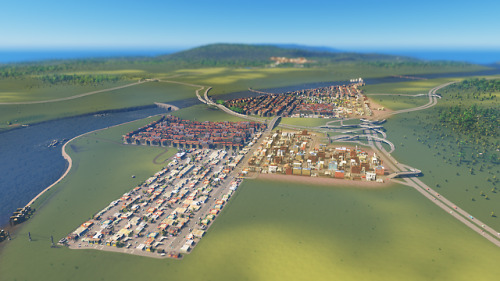 My Cities: Skylines city, using the European-style buildings.As the last picture shows, it wouldn’t 