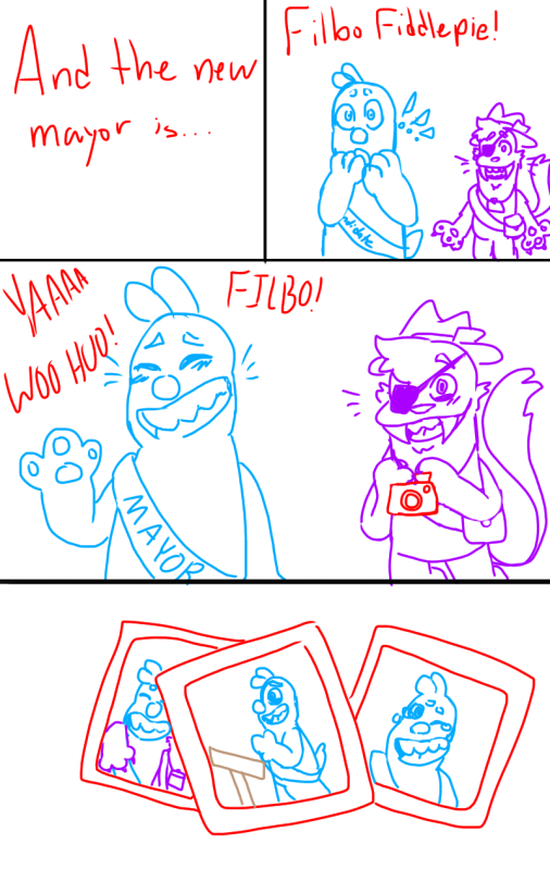 This Is A Story Following The Events After The Bugsnax Games Ending. The Journalist, Buddy, And Their